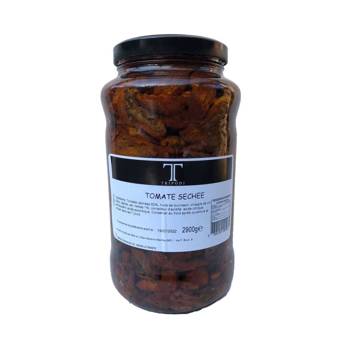 TOMATE SECHE A L HUILE TRIPODI au prix de gros - cash-alimentaire.com