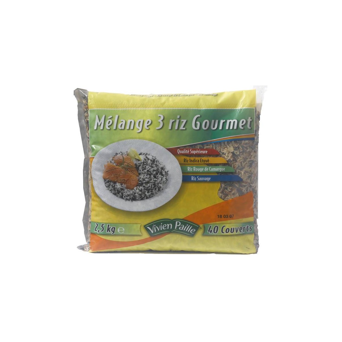 RIZ 3 MELANGES GOURMET VIVIEN PAILLE au prix de gros - cash-alimentaire.com