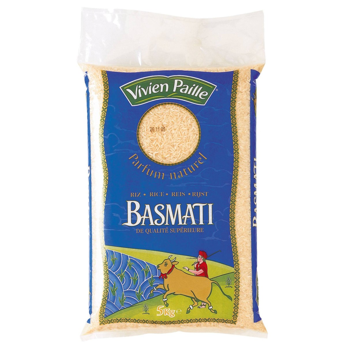 RIZ LONG BASMATI NATUREL VIVIEN PAILLE au prix de gros - cash-alimentaire.com
