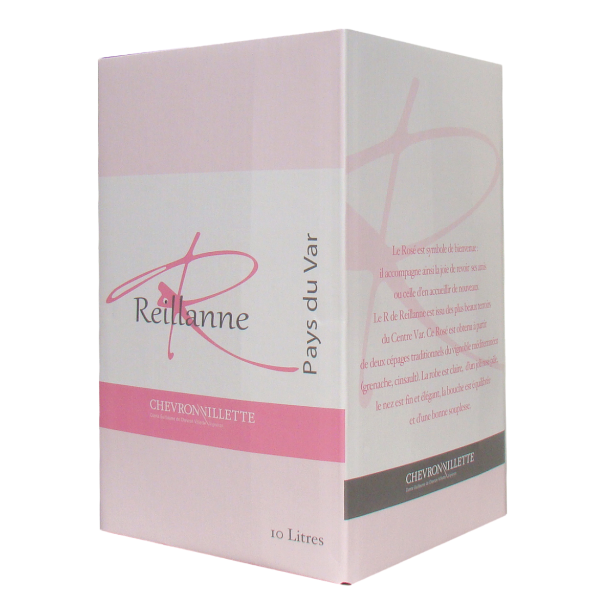 VIN DU PAYS DU VAR ROSE CHATEAU REILLANNE - prix grossiste - cash-alimentaire.com