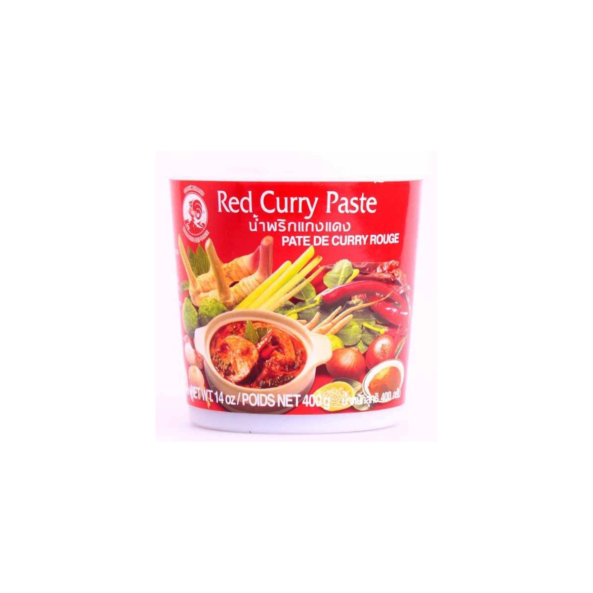 PATE DE CURRY ROUGE COCK BRAND au prix de gros - cash-alimentaire.com