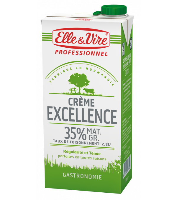 Crème Uht Fluide Entière 30% Mg ELLE & VIRE
