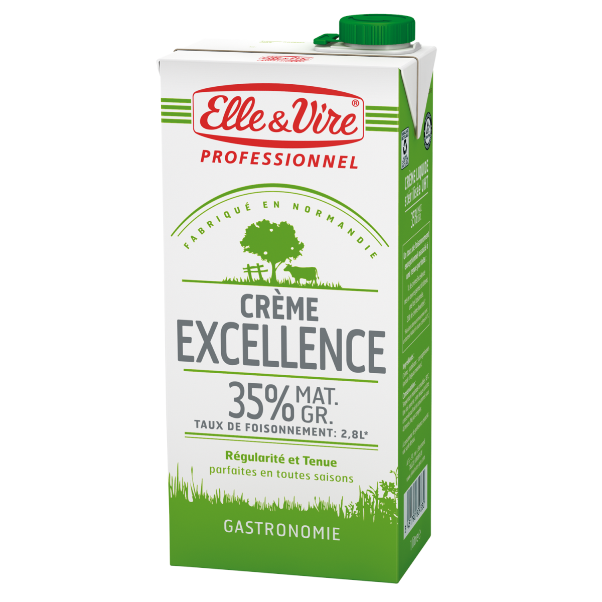 CREME LIQUIDE EXCELLENCE ELLE ET VIRE - prix grossiste - cash-alimentaire.com