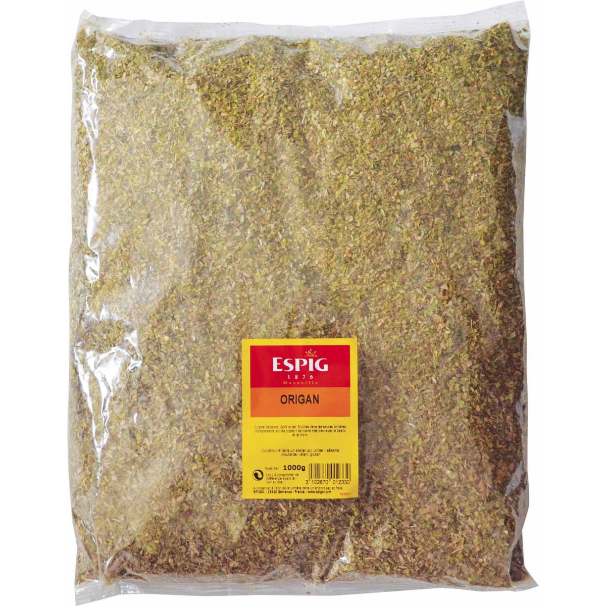 ORIGAN SELECT ENTIER SACHET ESPIG au prix de gros - cash-alimentaire.com