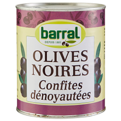 OLIVE NOIRE DENOYAUTEE SEAU BARRAL au prix de gros - cash-alimentaire.com