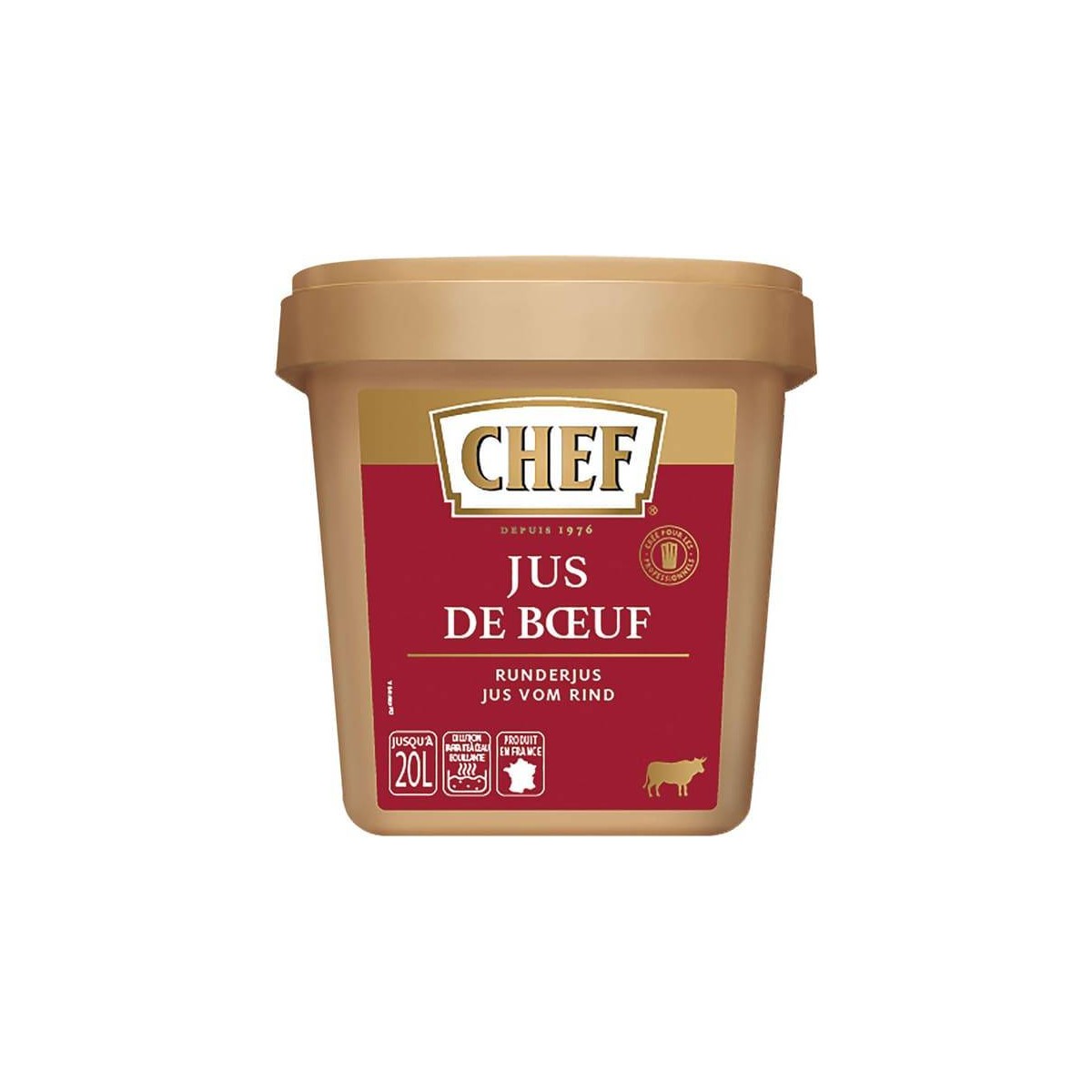 JUS DE BOEUF CHEF au prix de gros - cash-alimentaire.com