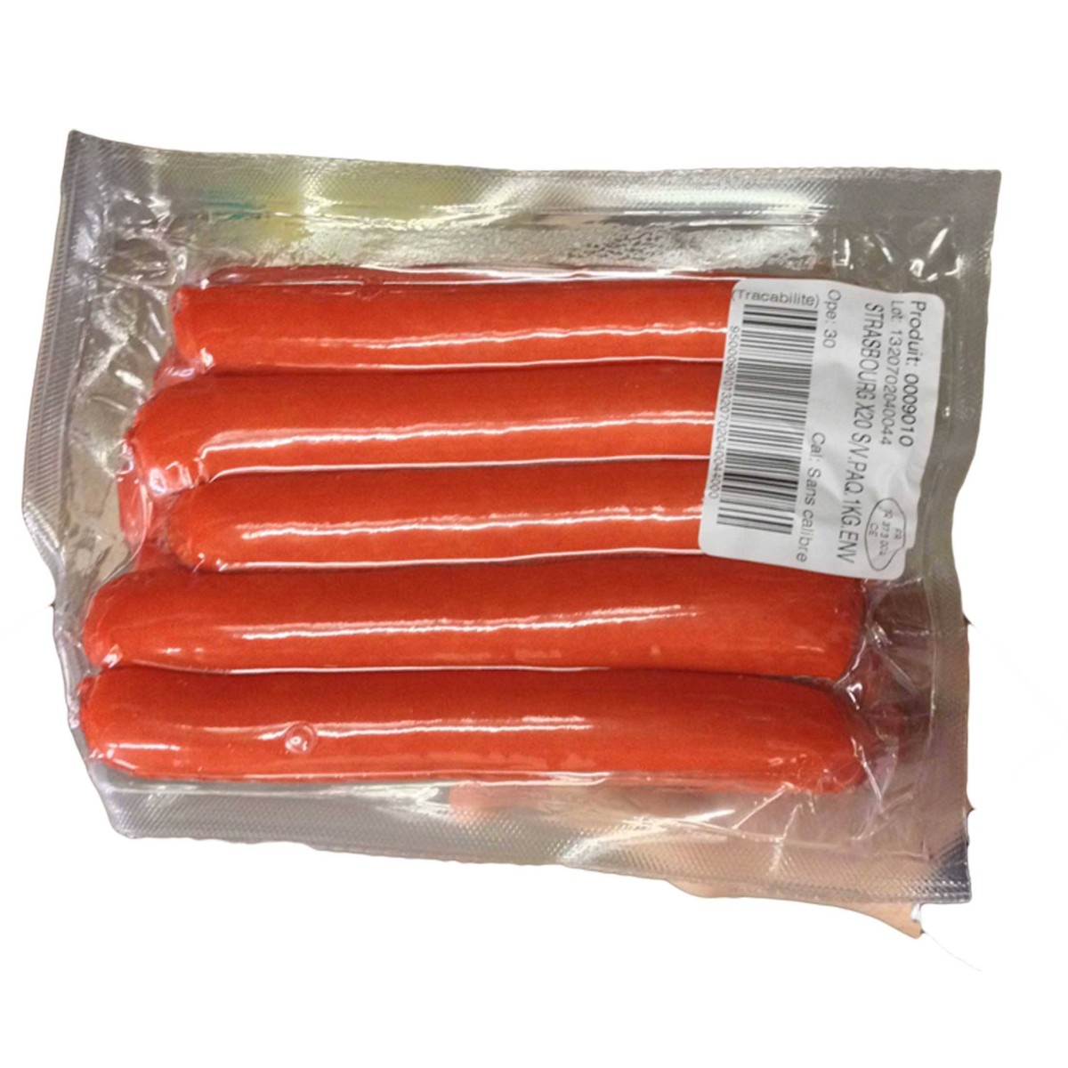 SAUCISSE STRASBOURG FASSIER - prix grossiste - cash-alimentaire.com