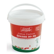 CREME FRAICHE EPAISSE POT GRAND FERMAGE - prix grossiste - cash-alimentaire.com