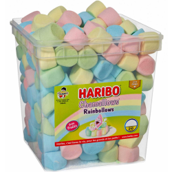 RAINBOLLOW CHAMALLOWS HARIBO au prix de gros - cash-alimentaire.com