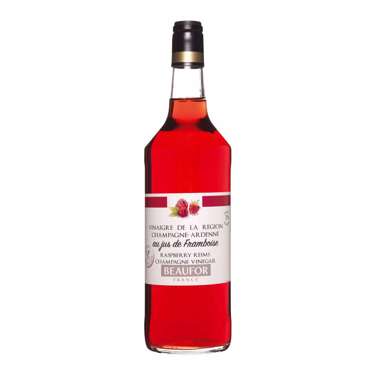 VINAIGRE DE VIN AU JUS DE FRAMBOISE BEAUFOR au prix de gros - cash-alimentaire.com
