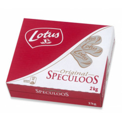 Lotus speculoos avec chocolat, boîte de 200 pièces
