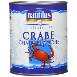 CHAIR DE CRABE BLANCHE NAUTILUS au prix de gros - cash-alimentaire.com