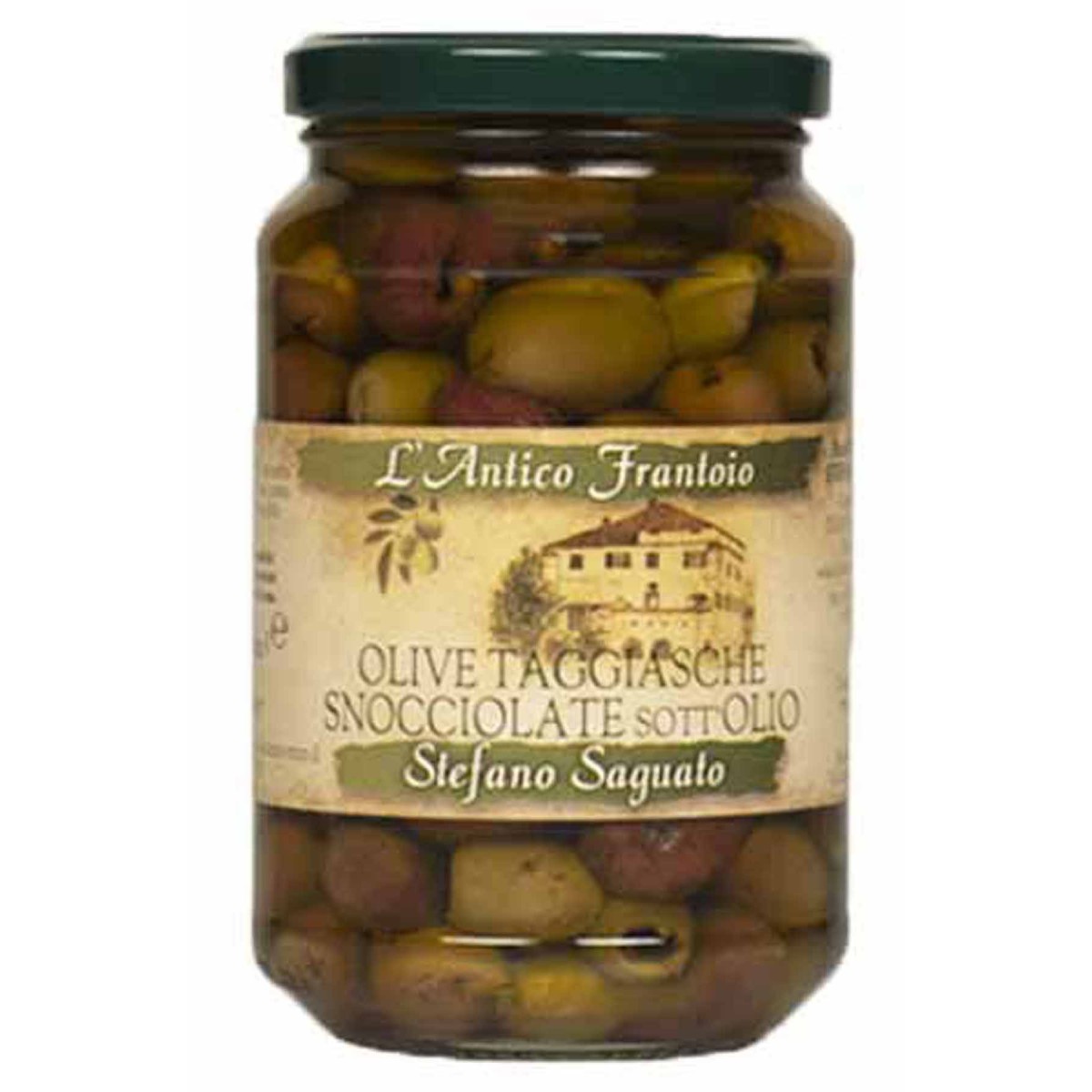 OLIVE TAGGIASCHE HUILE OLIVE DENOYAUTEE SAGUATO au prix de gros - cash-alimentaire.com