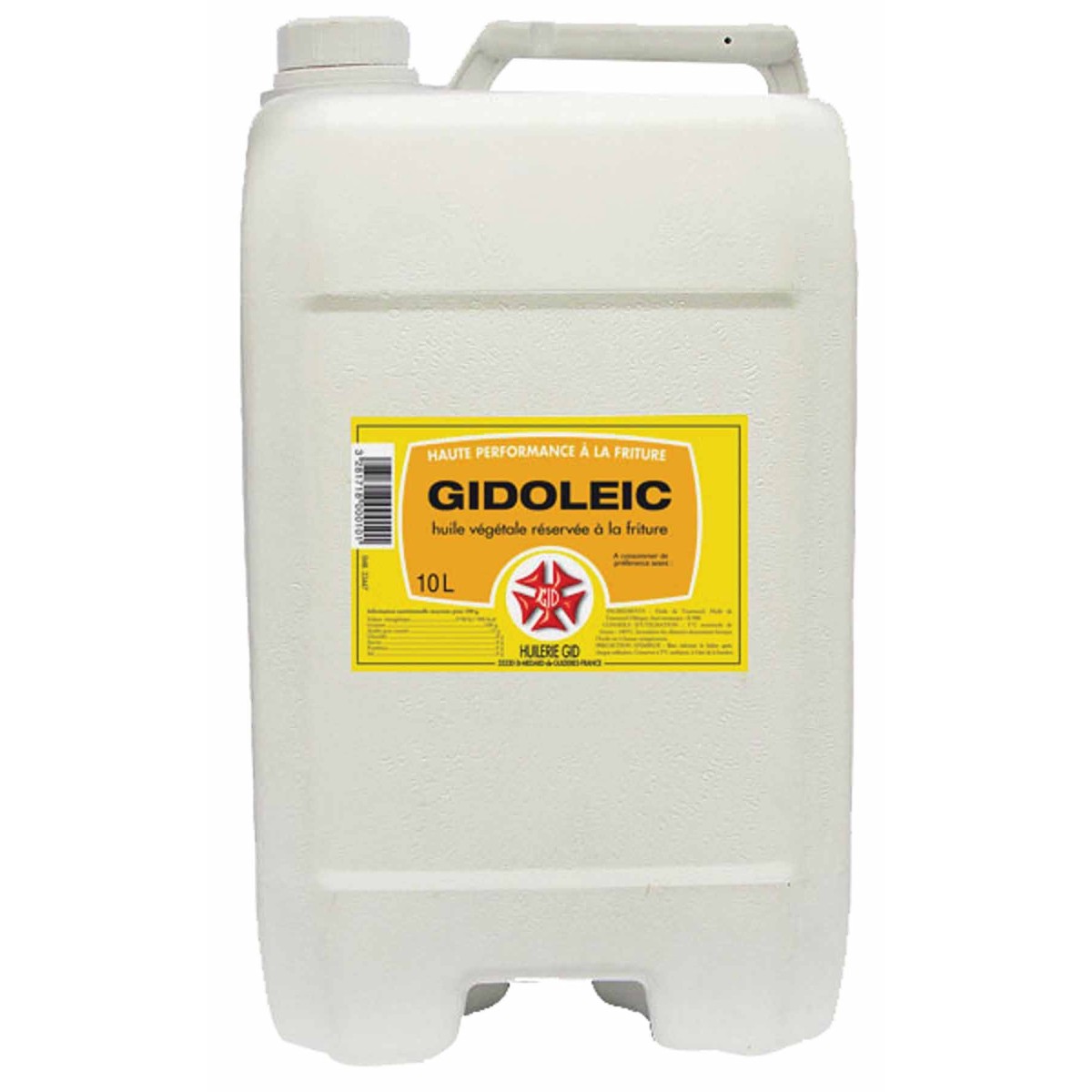 HUILE FRITURE GIDOLEIC GID au prix de gros - cash-alimentaire.com