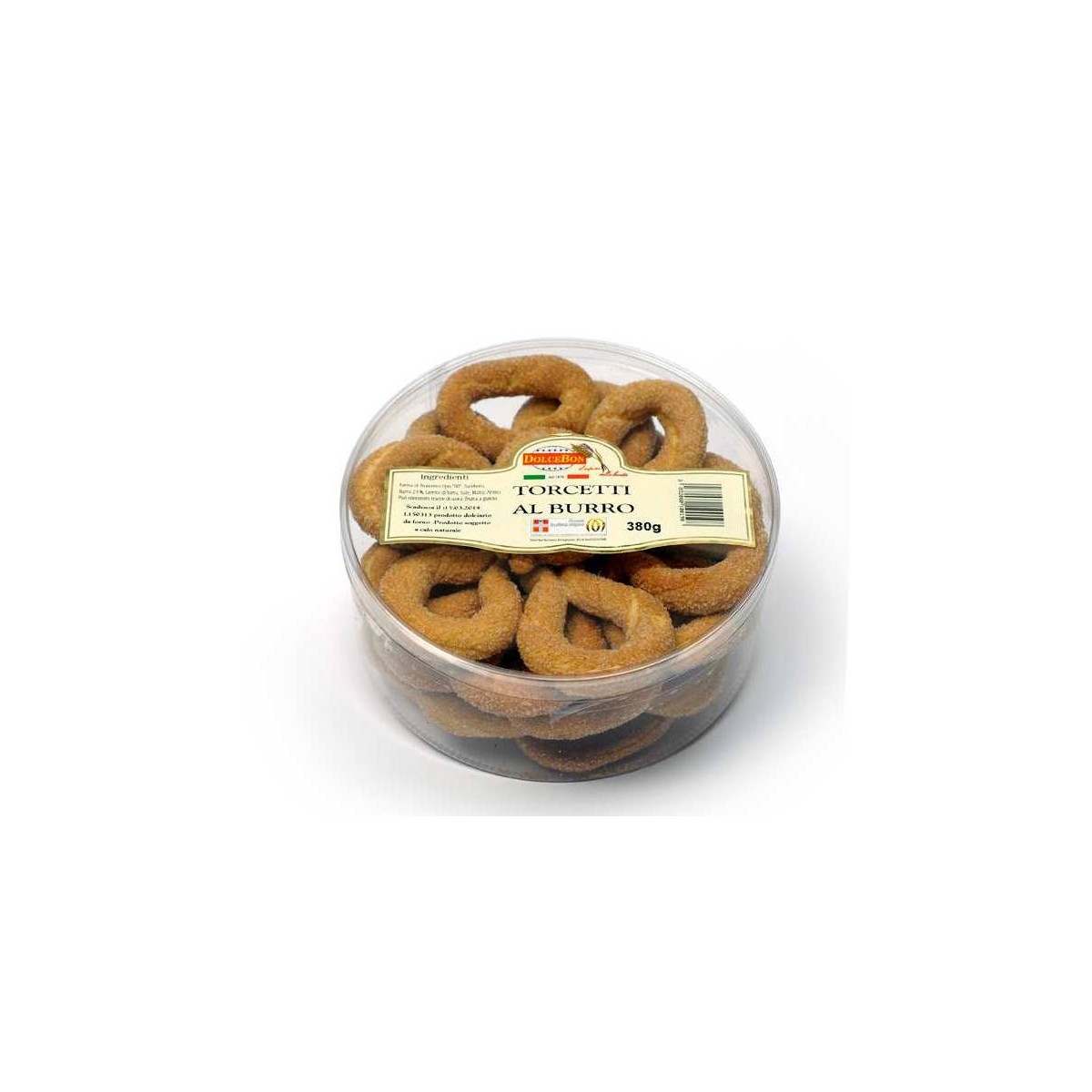 Achat en ligne de TORCETTI AU BEURRE DOLCE BON - cash-alimentaire.com