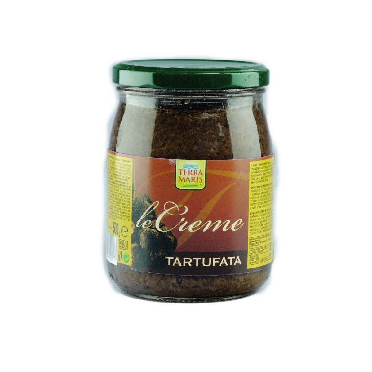CREME AUX CHAMPIGNONS AROMATISES A LA TRUFFE NOIRE TERRA MARIS au prix de gros - cash-alimentaire.com