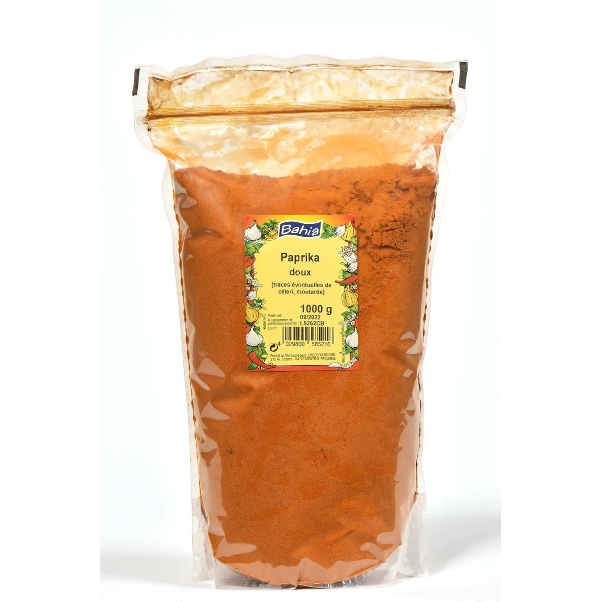 Fournisseur alimentaire de PAPRIKA DOUX MOULU BAHIA - cash-alimentaire.com