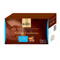 PAILLETE FEUILLETINE PUR BEURRE BARRY au prix de gros - cash-alimentaire.com