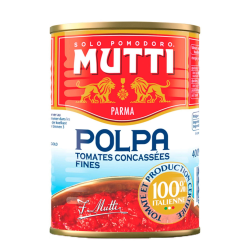 TOMATE POLPA CONCASSEE FINE MUTTI au prix de gros - cash-alimentaire.com