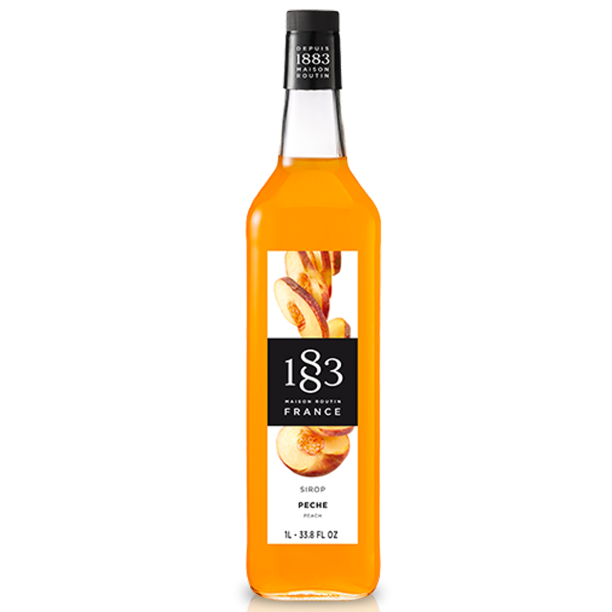 SIROP DE PECHE ROUTIN - prix grossiste - cash-alimentaire.com