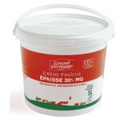 CREME FRAICHE EPAISSE POT 1L GRAND FERMAGE - prix grossiste - cash-alimentaire.com