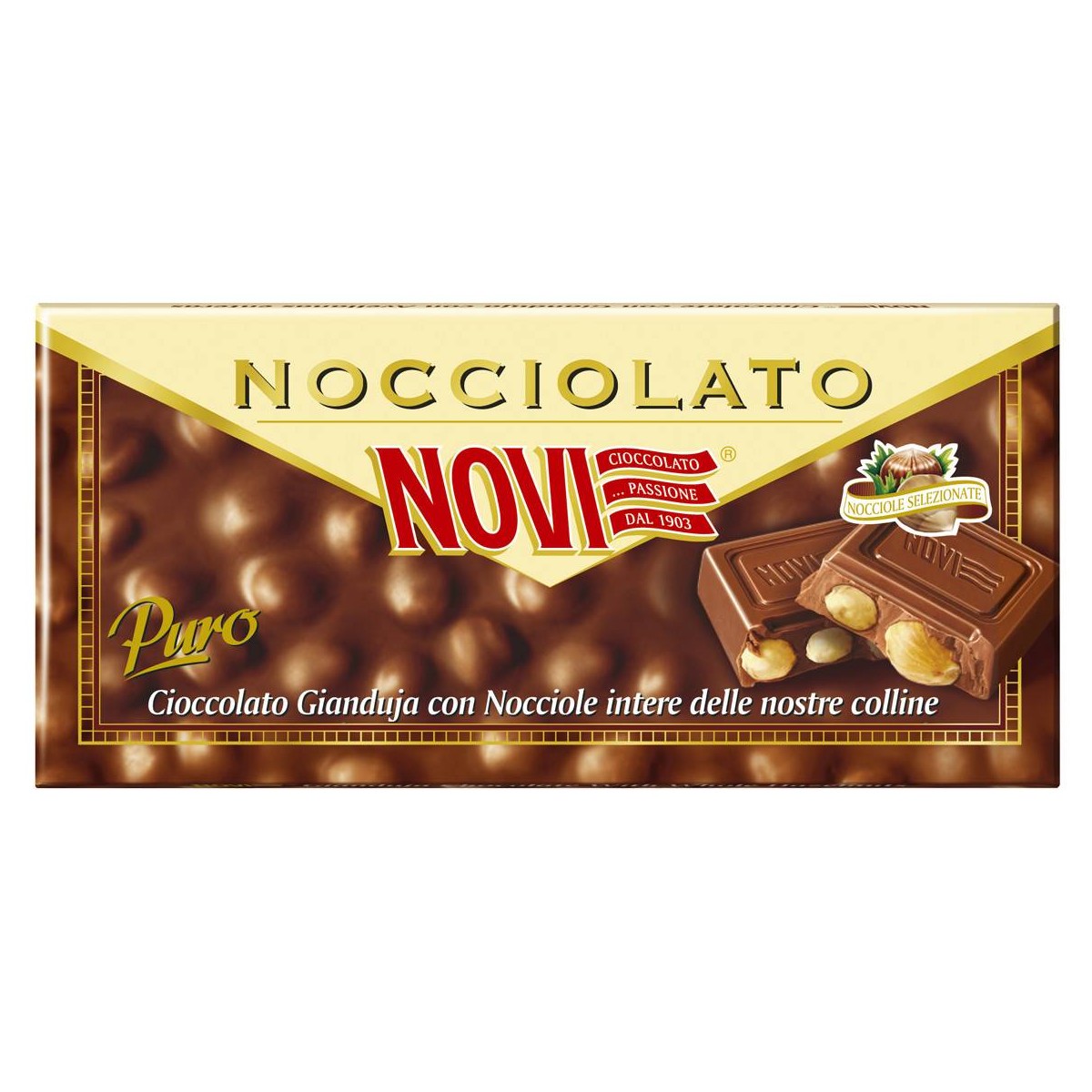 CHOCOLAT GIANDUJA NOISETTES TABLET NOVI au prix de gros - cash-alimentaire.com