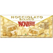 CHOCOLAT BLANC NOISETTES PIEMONT NOVI au prix de gros - cash-alimentaire.com