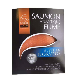 Achat en ligne de SAUMON FUME NORVEGIEN TRADITION MARCEL BAEY - cash-alimentaire.com