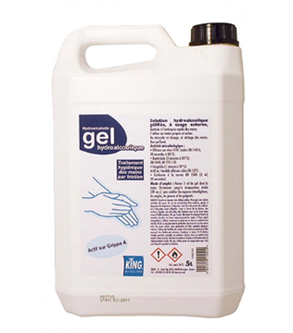Fournisseur alimentaire de GEL HYDROALCOOLIQUE KINGS - cash-alimentaire.com