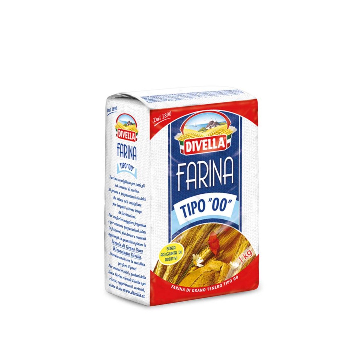 Fournisseur alimentaire de FARINE TYPE TOUTE UTILISATION DIVELLA - cash-alimentaire.com