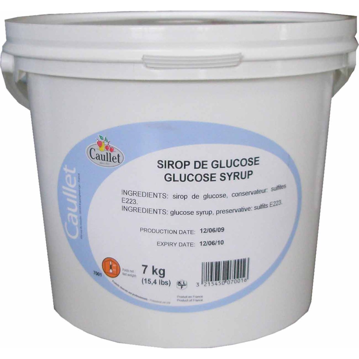 SIROP DE GLUCOSE CAULLET produits de gros - cash-alimentaire.com