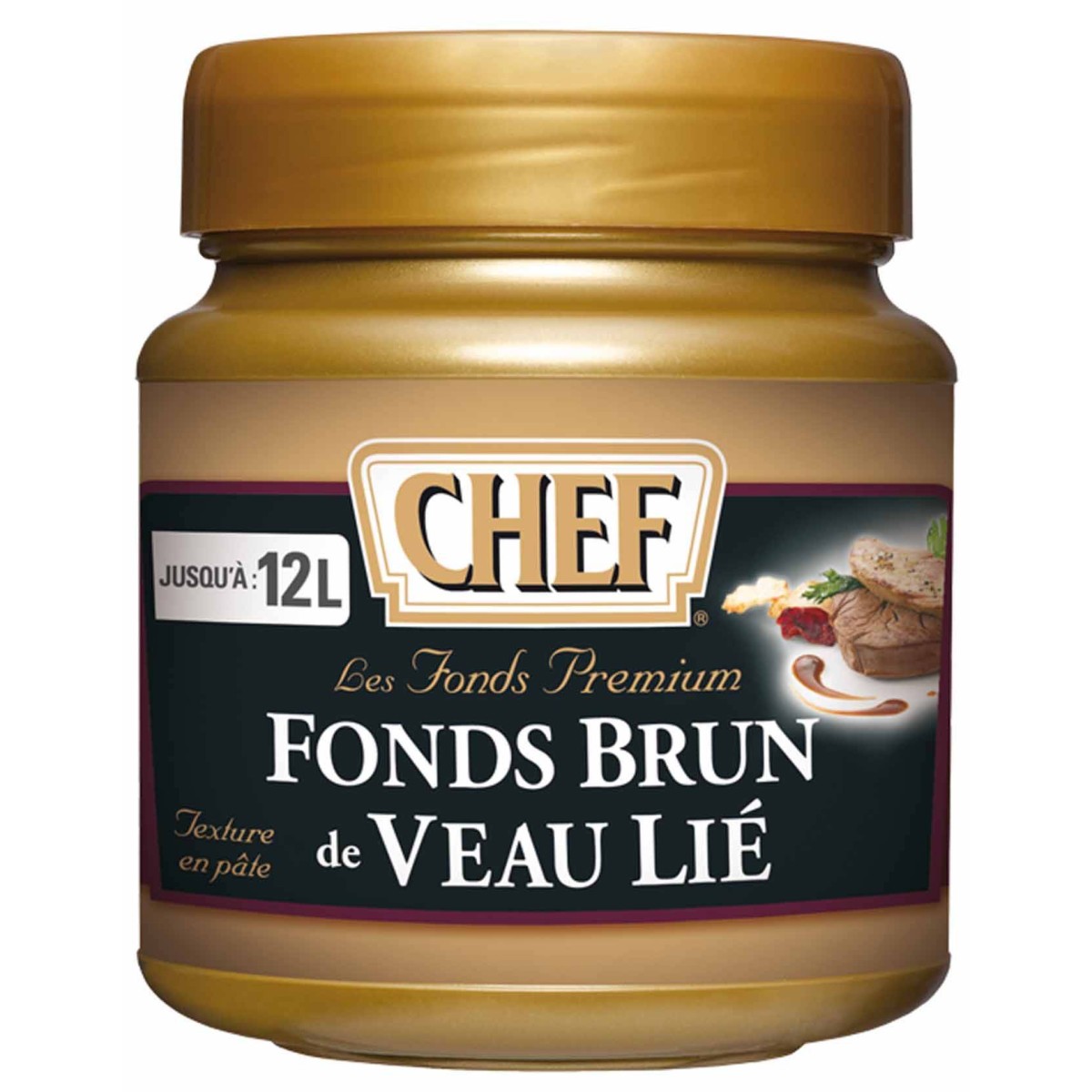 FOND BRUN VEAU LIE PREMIUM CHEF au prix de gros - cash-alimentaire.com