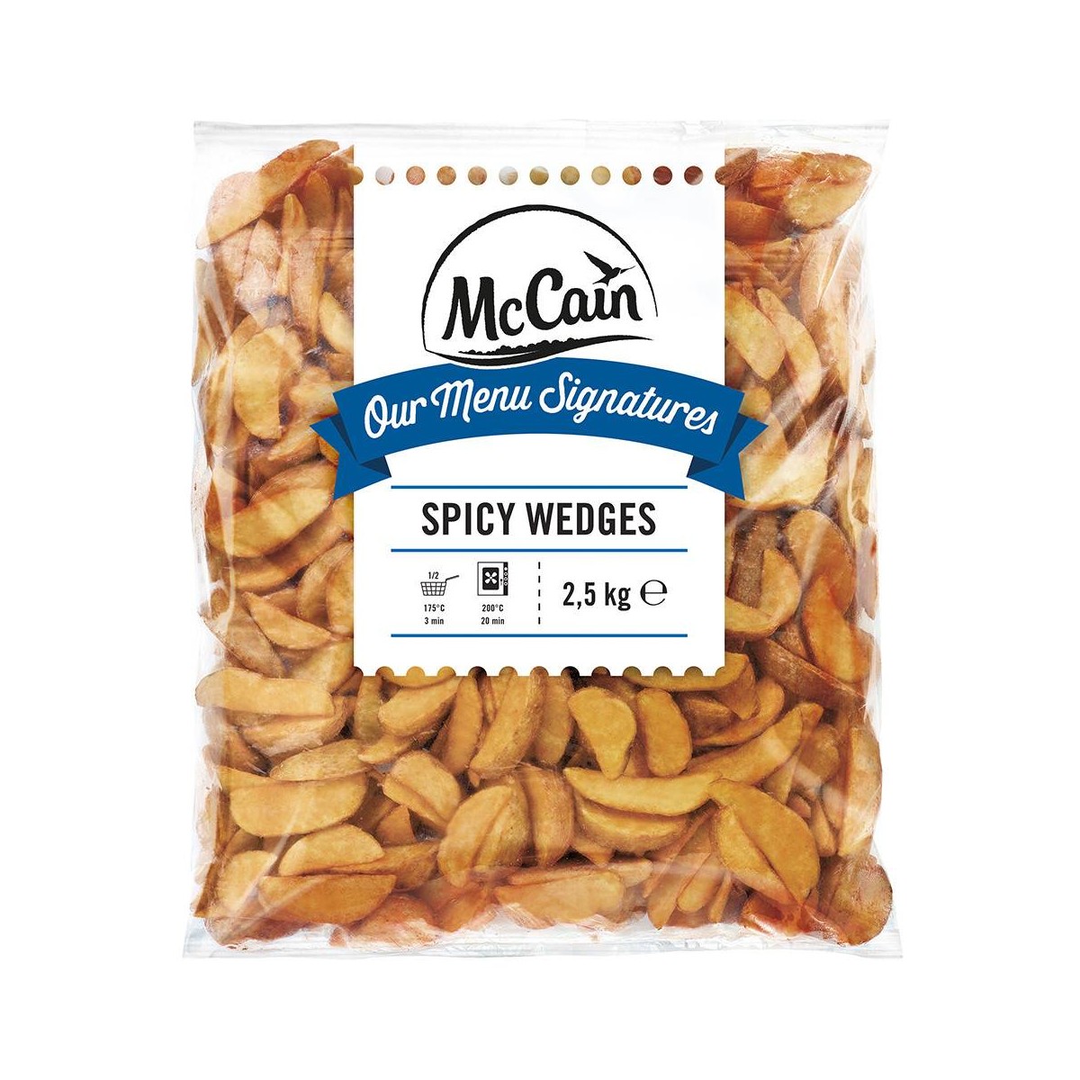 SPICY POTATOES QUARTIERS MAC CAIN - prix grossiste - cash-alimentaire.com