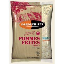 FRITE POMME DE TERRE 7/7 FARM FRITES - prix grossiste - cash-alimentaire.com