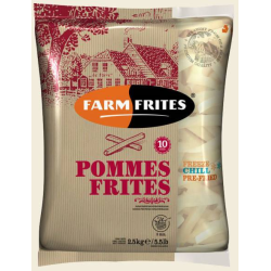 FRITE POMME DE TERRE 10/10 FARM FRITES - prix grossiste - cash-alimentaire.com