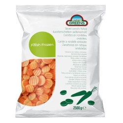 CAROTTE RONDELLE ONDULEE GREENS - prix grossiste - cash-alimentaire.com
