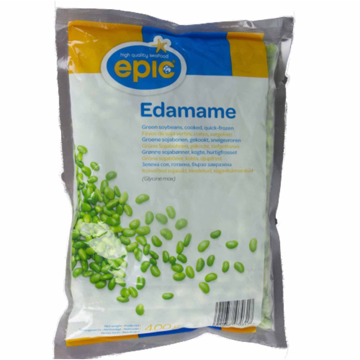 FEVE DE SOJA VERTE PELEE CUITE EPIC - prix grossiste - cash-alimentaire.com