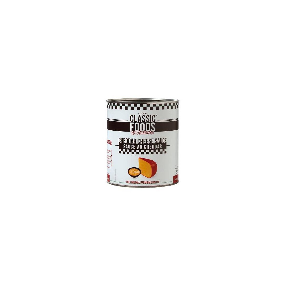 SAUCE CHEDDAR CHEESE BOITE CLASSIC FOODS au prix de gros - cash-alimentaire.com