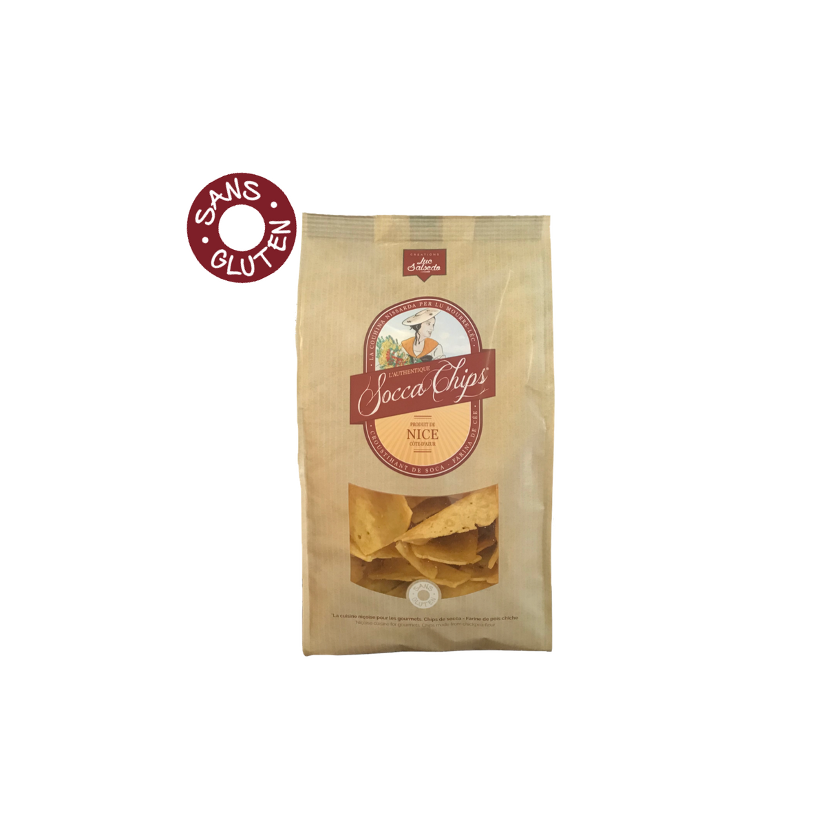 Acheter en gros CHIPS DE SOCCA 120GR SOCCA CHIPS - cash-alimentaire.com