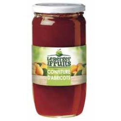 Distributeur CONFITURE ABRICOT BOCAL 1KG BERGER DES FRUITS - cash-alimentaire.com
