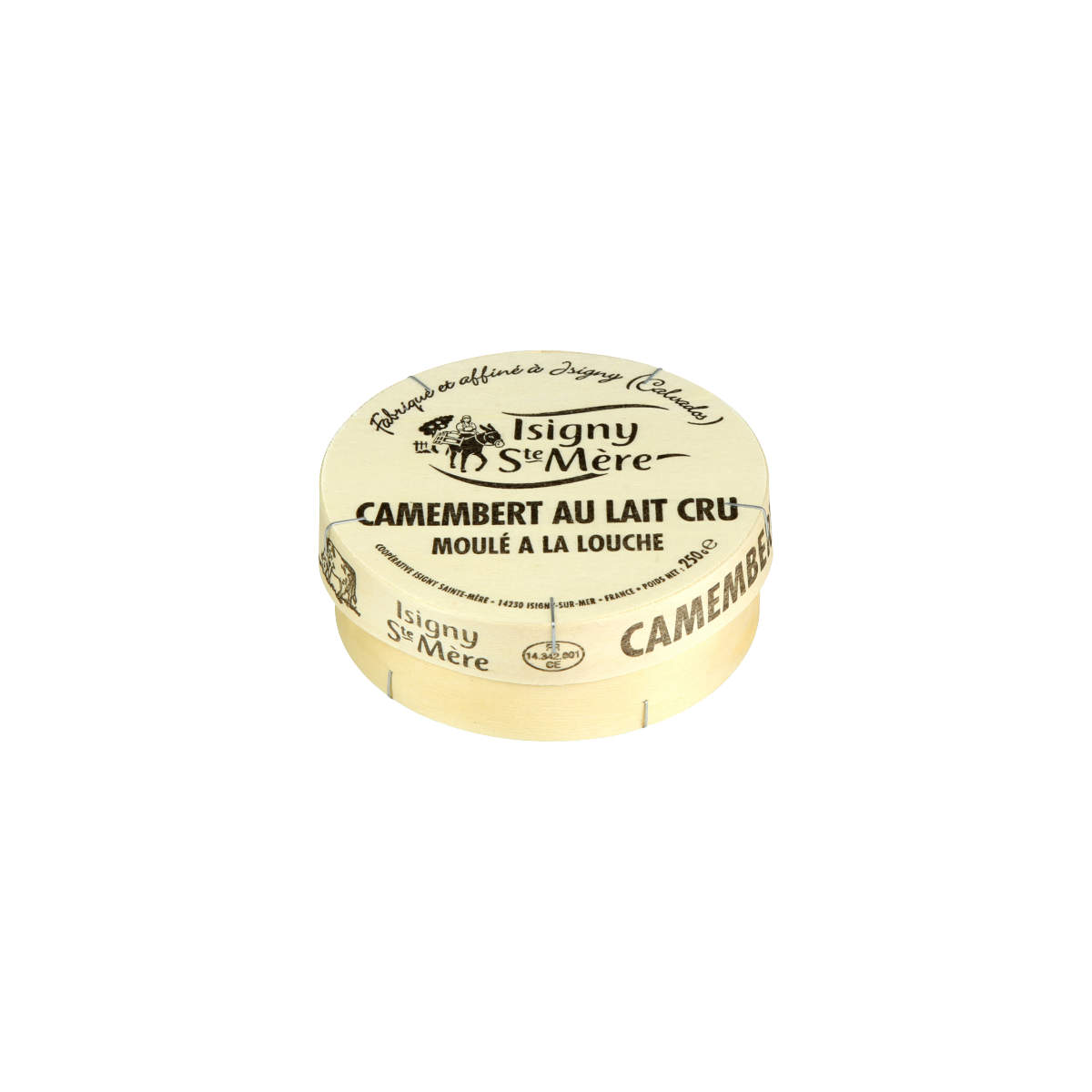 Camembert au lait cru Isigny Sainte-Mère 250g – fromage normand traditionnel