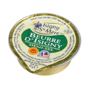 BEURRE DEMI SEL AOP ISIGNY - prix grossiste - cash-alimentaire.com