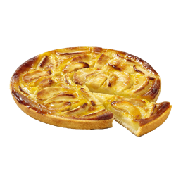 TARTE NORMANDE AUX POMMES PASQUIER - prix grossiste - cash-alimentaire.com