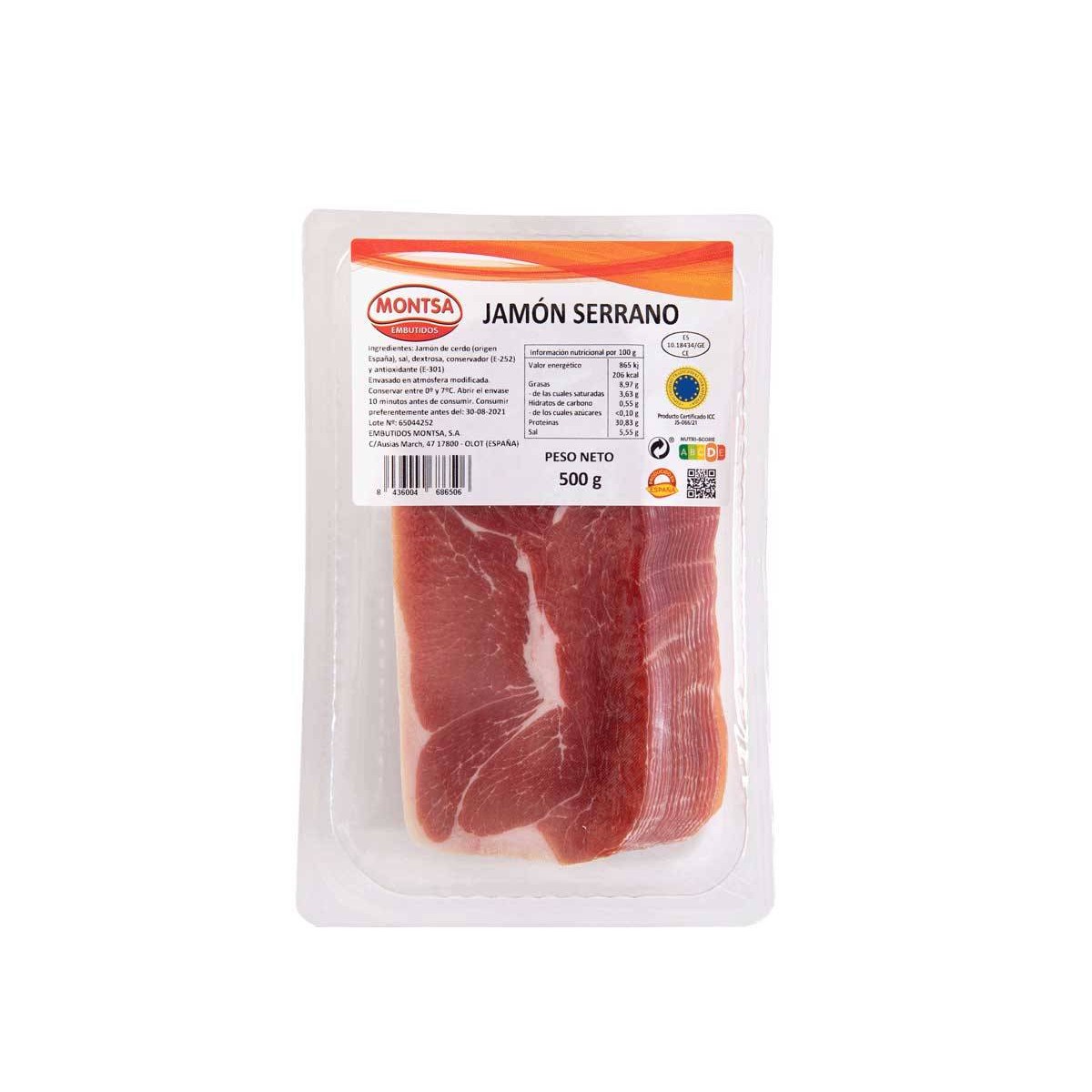 Vente en gros JAMBON CRU SERRANO - cash-alimentaire.com