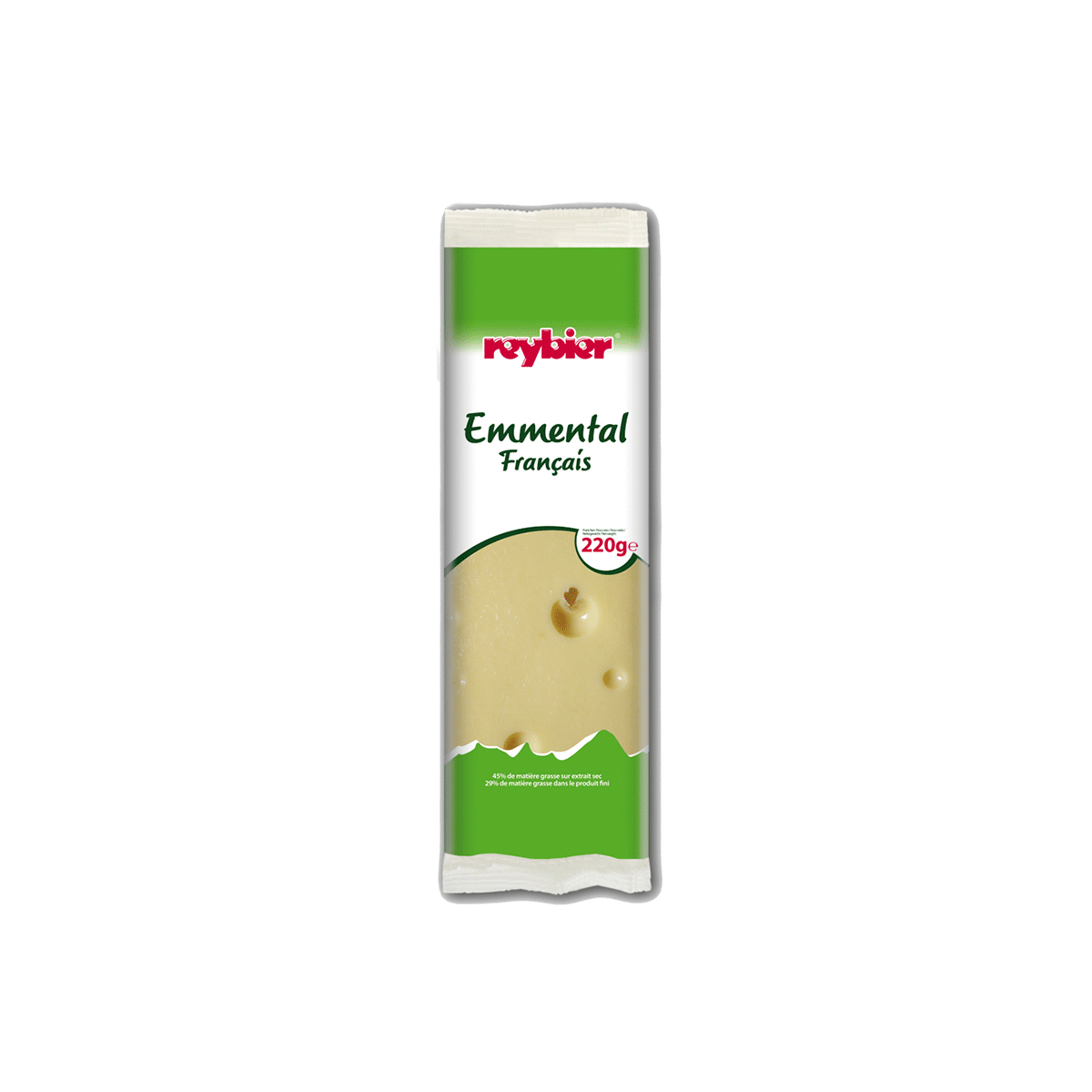 EMMENTAL FRANCAIS PORTION REYBIER - prix grossiste - cash-alimentaire.com