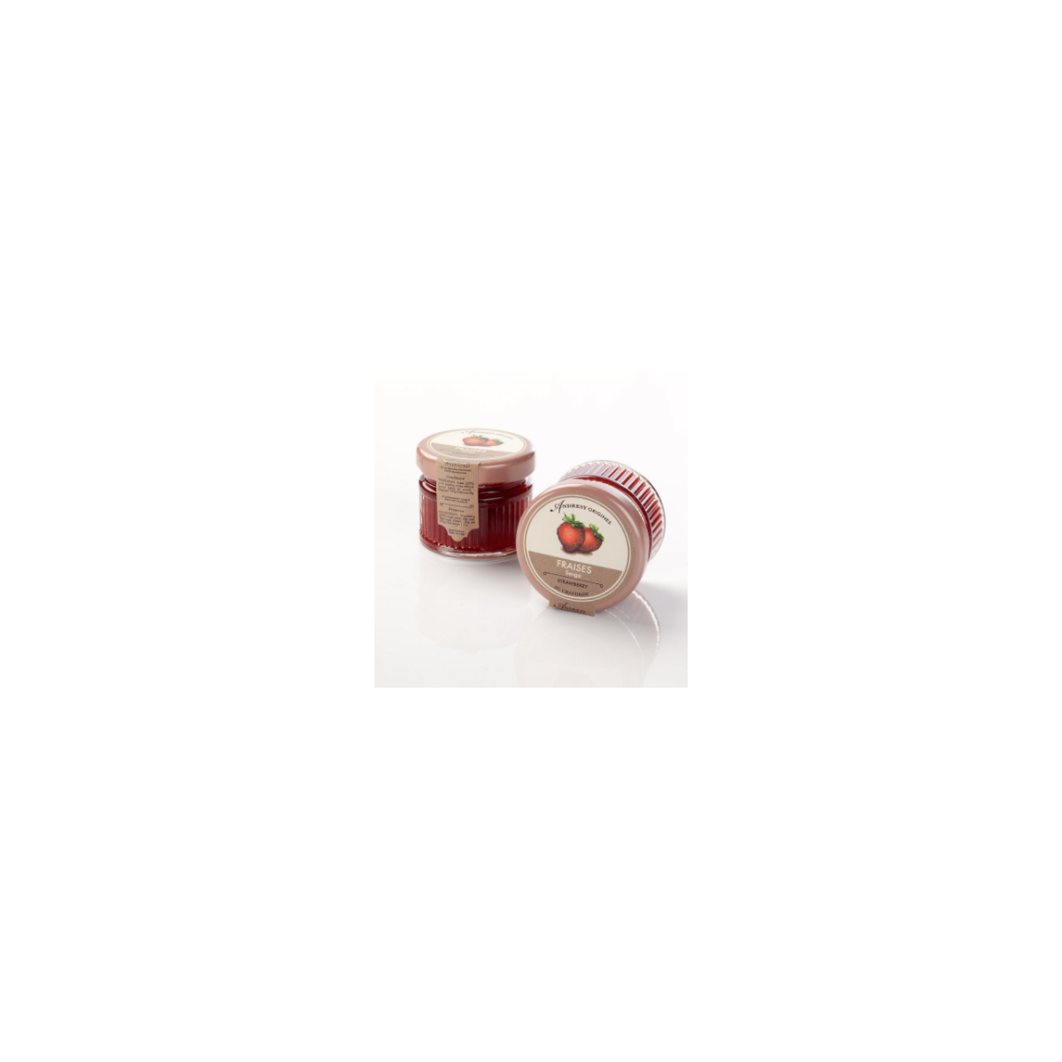 CONFITURE DE FRAISE POT VERRE ANDRESY à prix grossiste