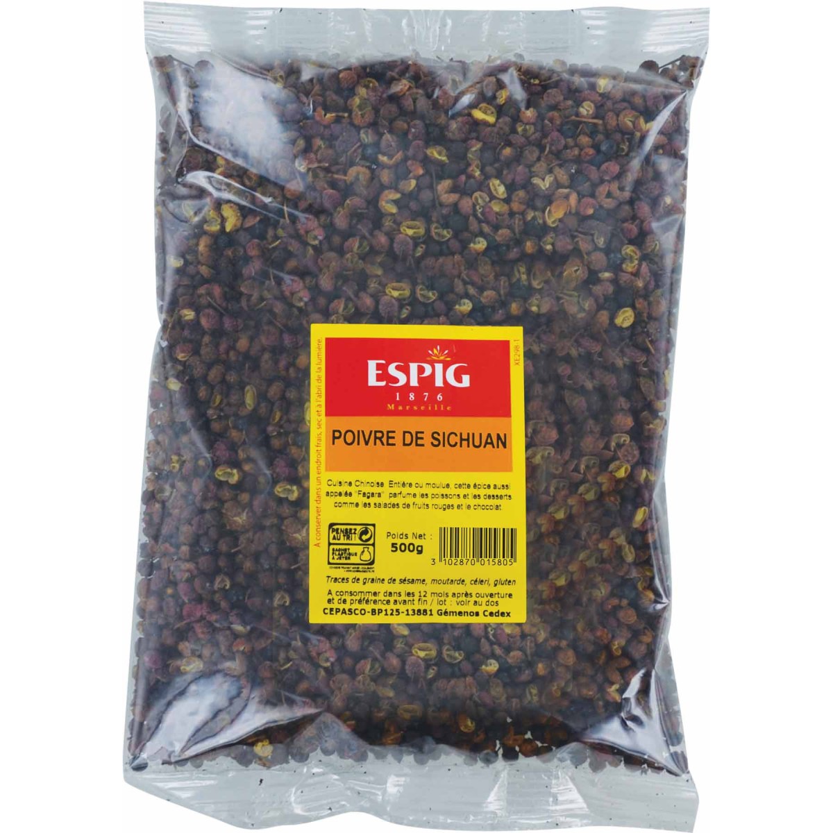 POIVRE DE SICHUAN GRAIN ESPIG au prix de gros - cash-alimentaire.com